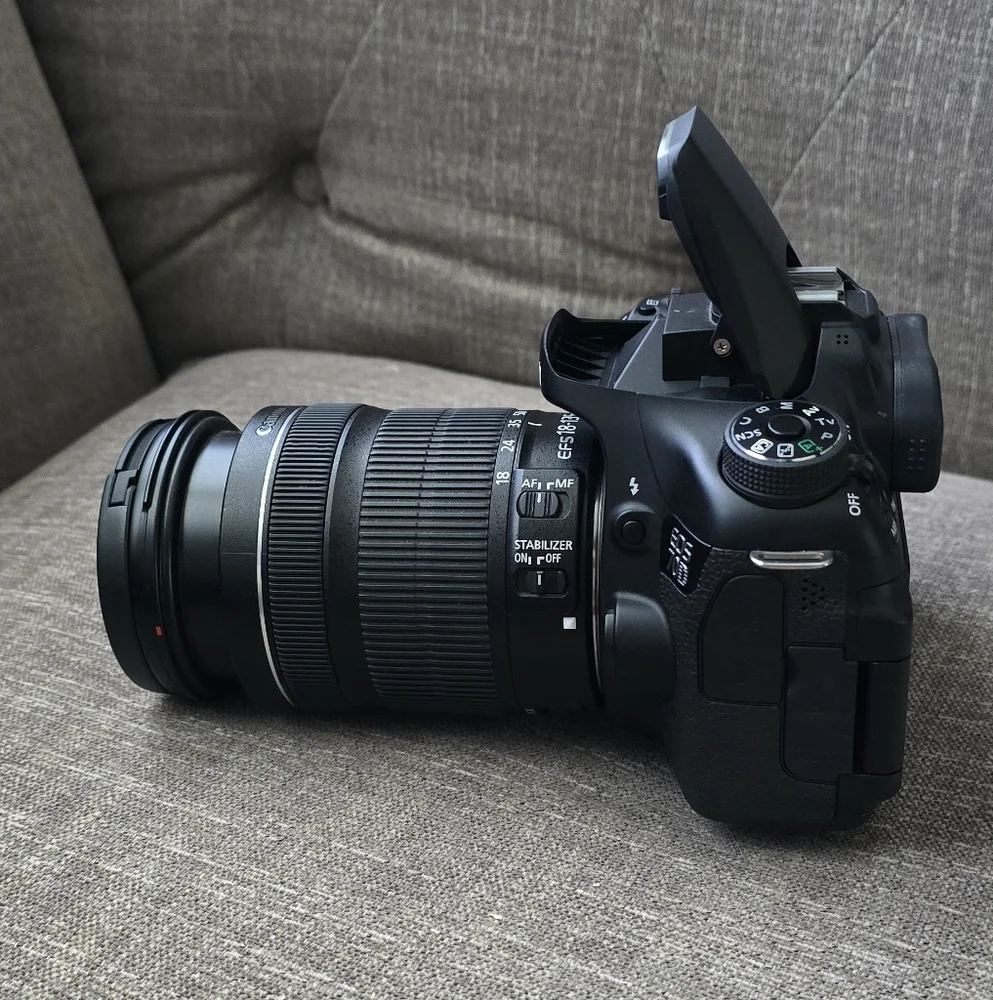 Canon EOS 70D Black DSLR Camera